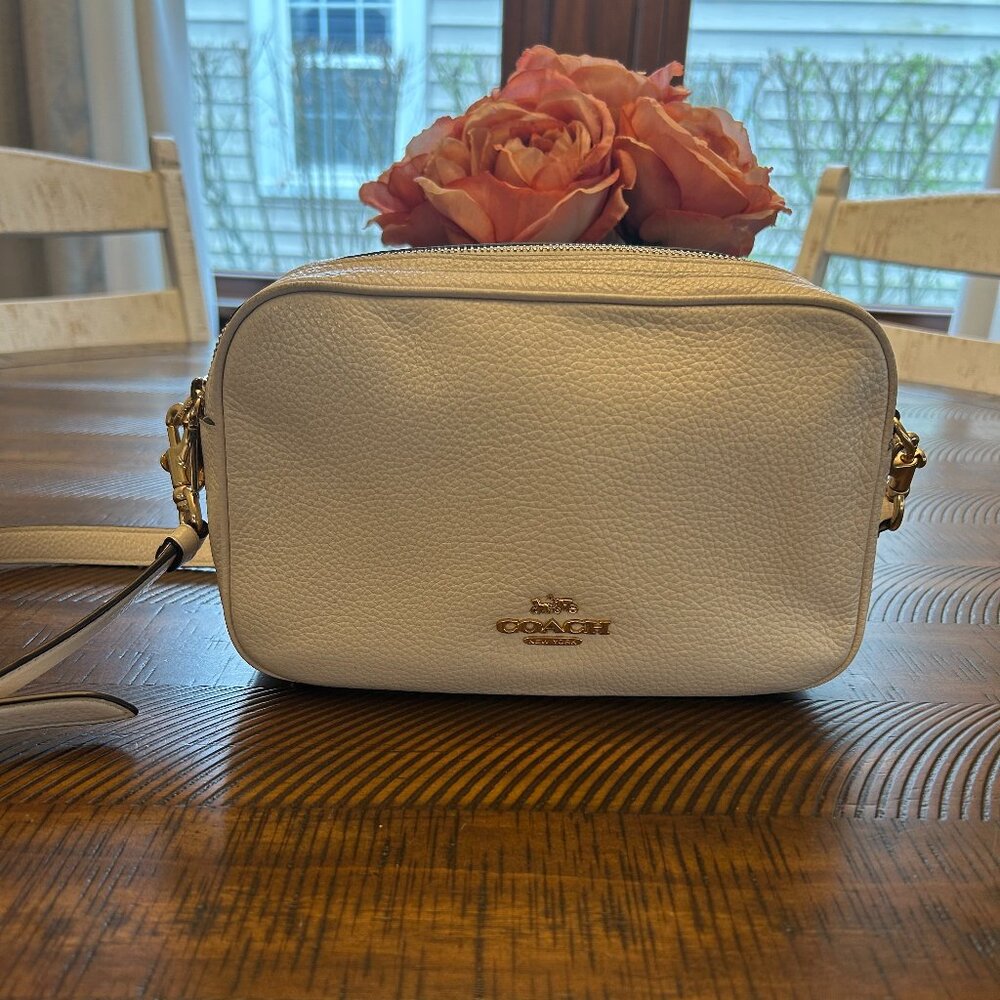Coach Ivory Leather Crossbody